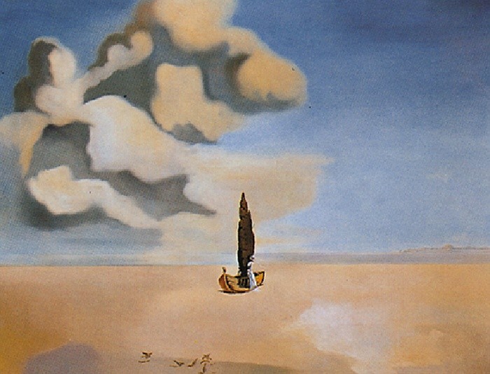 Salvador Dali Apparition of My Cousin Carolinetta